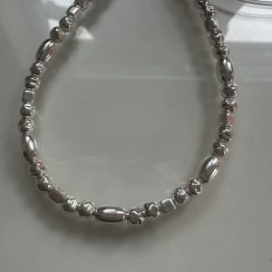 Texture oval bracelet