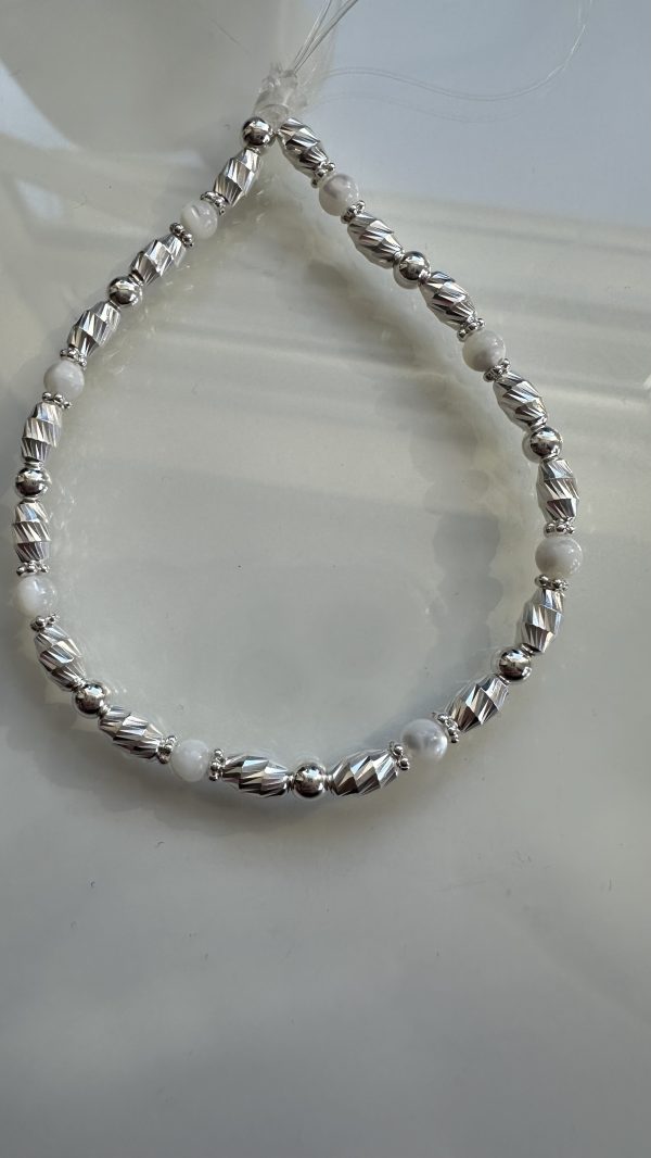 Gemstone fancy bracelet - choose gemstone and size