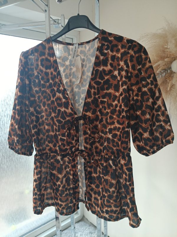 Leopard tie top - Image 2