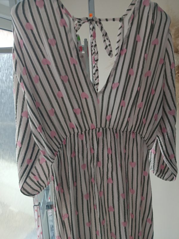 Heart Print Dress - Image 2