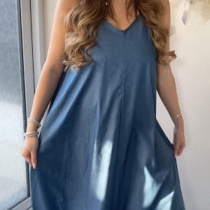Tencel maxi dress