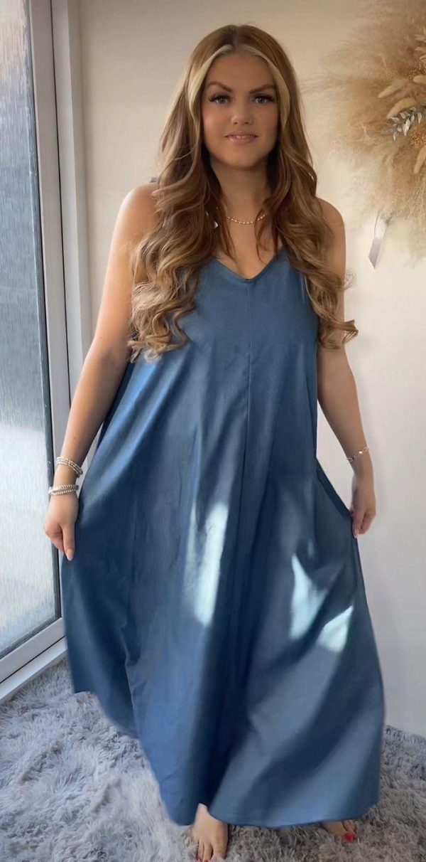 Tencel maxi dress