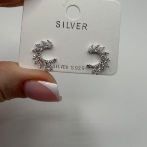 Sterling silver leaf climbers