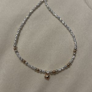 Mixed metal rose gold