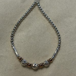 Mixed metal bracelet